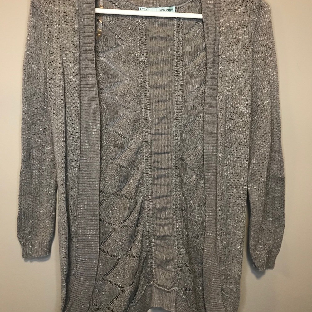 🔴 Maurices open cardigan, size small